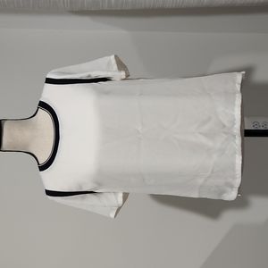 BR Cream and Black Blouse